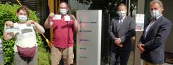 TechniSat spendet medizinische Masken an die Westeifel Werke